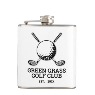 Benutzerdefiniertes minimalistisches Golfschläger- Flachmann