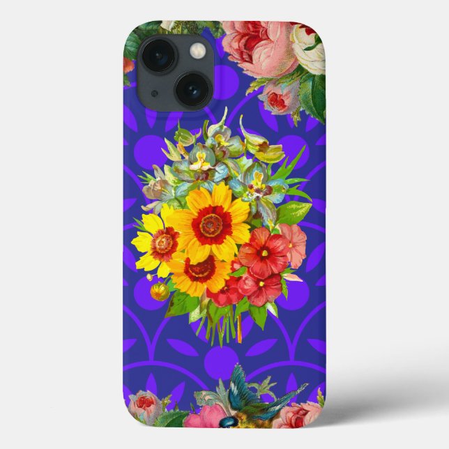 Benutzerdefiniertes Mit Monogramm iPhone 13 Fall,  Case-Mate iPhone Hülle (Rückseite)