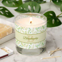 Benutzerdefiniertes Mit Monogramm Naturelemuster F