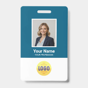 Benutzerdefiniertes Mitarbeiterfoto, Barcode, Logo Ausweis