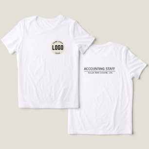 Benutzerdefiniertes Mitarbeiterhemd, Logo hinzufüg Tri-Blend Shirt