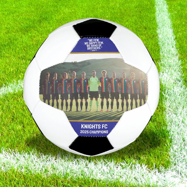 Benutzerdefiniertes Modern Team Inspiration Zitat Fußball (Von Creator hochgeladen)