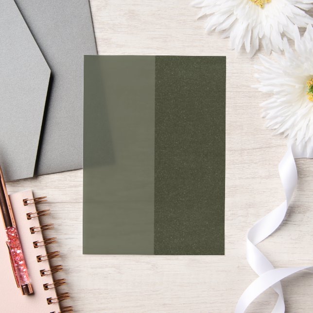 Benutzerdefiniertes modernes Vellum-Overlay — Spli (Hochzeit)