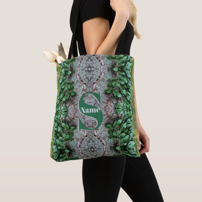 Benutzerdefiniertes Monogramm Anfangsbuchstabe Nam Tasche (Von Nahem)
