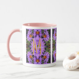 Benutzerdefiniertes Monogramm Anfangsbuchstabe Nam Tasse