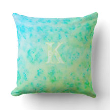 Benutzerdefiniertes Monogramm Coastal Grunge Textu