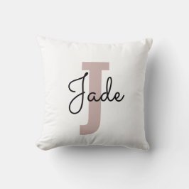Benutzerdefiniertes Monogramm-Geschenk für Namen,  Kissen