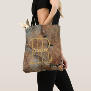 Benutzerdefiniertes Monogramm Ihr Anfangsbuchstabe Tasche