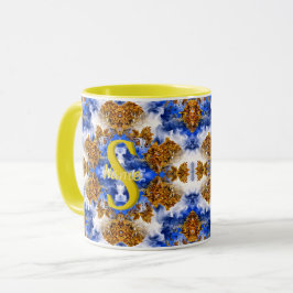 Benutzerdefiniertes Monogramm Ihr Anfangsbuchstabe Tasse