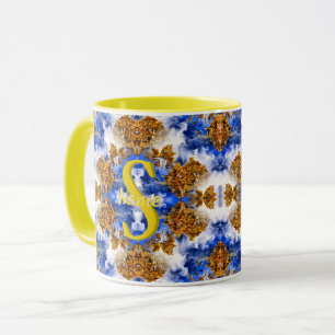 Benutzerdefiniertes Monogramm Ihr Anfangsbuchstabe Tasse