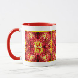Benutzerdefiniertes Monogramm Ihr Anfangsbuchstabe Tasse