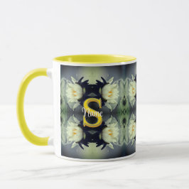 Benutzerdefiniertes Monogramm Ihr Anfangsbuchstabe Tasse