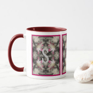 Benutzerdefiniertes Monogramm Ihre Anfangsbuchstab Tasse