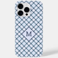 Benutzerdefiniertes Monogramm Kariert / Tartan Mus