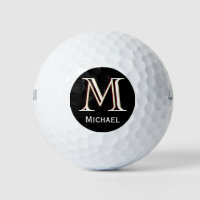 Benutzerdefiniertes Monogramm mit drei Ebenen mit
