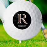 Benutzerdefiniertes Monogramm mit drei Ebenen mit  Golfball<br><div class="desc">EINZIGARTIGE LAYERING DES MONOGRAMM - schauen Sie genau hin und Sie werden drei Farben sehen, die ihm das Gefühl der Tiefe geben. Personalisiert zusätzlich mit dem Vornamen. Perfekt als väterliche Tagesgeschenke für Papa, Geschenke für Großvater, Ehemann, Bräutigam, Trauzeuge, Trauzeuge und mehr. Oder, vielleicht genießen Sie es einfach selbst! Wenn Sie...</div>