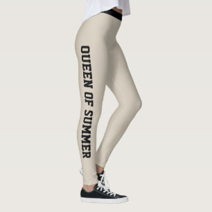 Benutzerdefiniertes Monogramm Name Elegant Warm Be Leggings