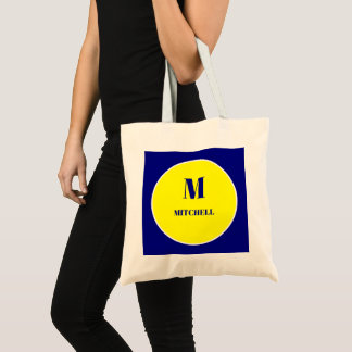 Benutzerdefiniertes Monogramm & Namensdesign – Per Tragetasche