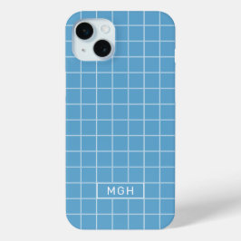 Benutzerdefiniertes Monogramm- und Farbgeometrie-M Case-Mate iPhone Hülle