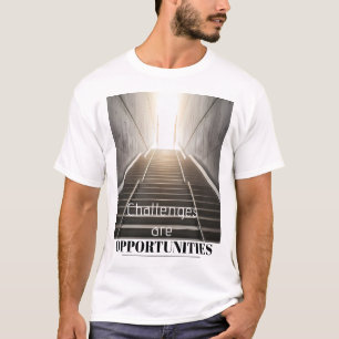 Benutzerdefiniertes Motivations-Zitat-T-Shirt T-Shirt