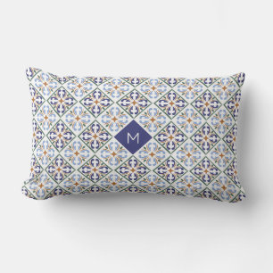Benutzerdefiniertes Muster für Portugese-Tiles Kissen Für Draußen