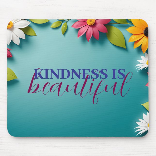 Benutzerdefiniertes Muster mit Meldungsmauspad Mousepad (Vorne)