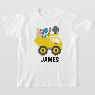 Benutzerdefiniertes Namens-Muldenkipper-T-Shirt, L T-Shirt