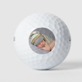 Benutzerdefiniertes neugeborenes Foto Golfball