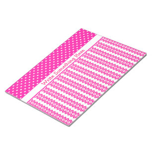 Benutzerdefiniertes Notepad oder Jotter: Candy Pin Notizblock