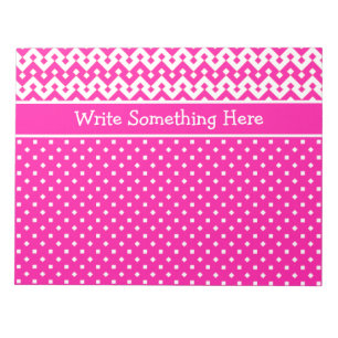 Benutzerdefiniertes Notepad oder Jotter: Candy Pin Notizblock