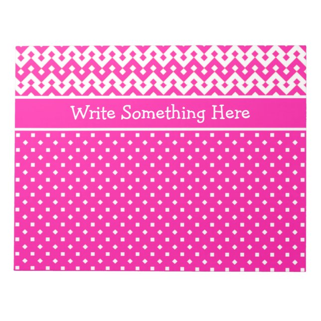 Benutzerdefiniertes Notepad oder Jotter: Candy Pin Notizblock (Vorderseite)