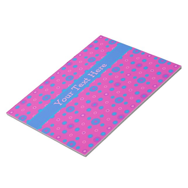 Benutzerdefiniertes Notepad oder Jotter, Magenta B Notizblock (angewinkelt)
