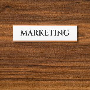 Benutzerdefiniertes Office-Türsignieren Türschild