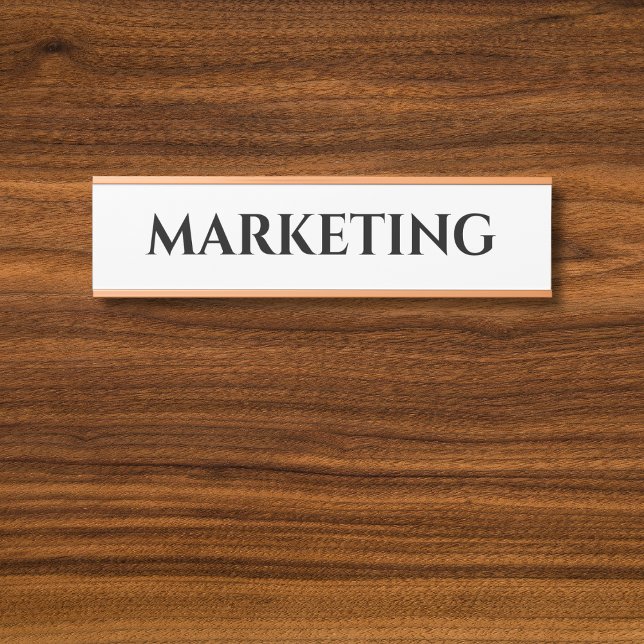 Benutzerdefiniertes Office-Türsignieren Türschild (Custom office door sign)