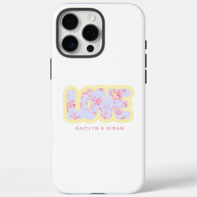 Benutzerdefiniertes Paar iPhone 16 Pro Gehäuse mit Max Hülle (Rückseite)