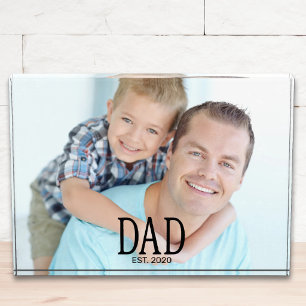 Benutzerdefiniertes Papa-Erinnerungsfoto Fotoblock