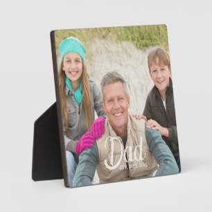 Benutzerdefiniertes Papa Etabliert Foto Fotoplatte