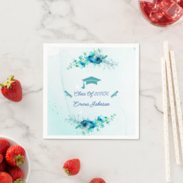 Benutzerdefiniertes Papier für die blaue Blume Abs Serviette
