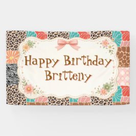 Benutzerdefiniertes Party-Banner | Personalisierte Banner