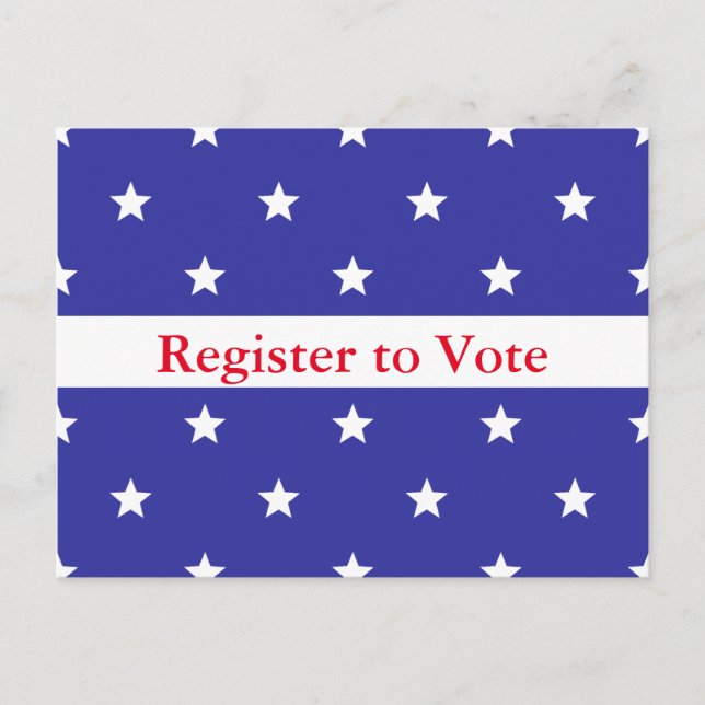 Benutzerdefiniertes Patriotisches Register zur Abs Postkarte (Vorderseite)