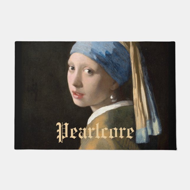 Benutzerdefiniertes Pearl Themed Party Fußmatte (Vorderseite)