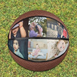 Benutzerdefiniertes Personalisiertes 6 Foto Mini Basketball<br><div class="desc">Basketball für Personalisiertes Foto aus Ricaso - Fügen Sie Ihre eigenen sechs Fotos zu dieser einzigartigen Geschenkidee hinzu</div>