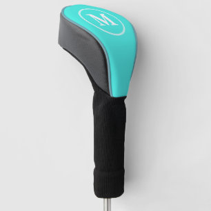Benutzerdefiniertes Personalisiertes Aquamarines W Golf Headcover