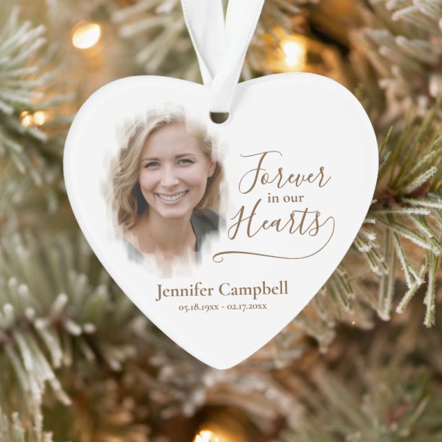 Benutzerdefiniertes Personalisiertes Classic-Foto- Ornament (Baum)