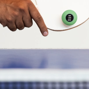 Benutzerdefiniertes personalisiertes Design mit Fo Tischtennisball