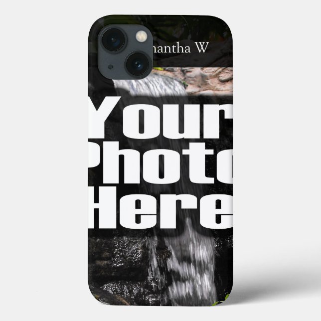 Benutzerdefiniertes Personalisiertes digitales Fot Case-Mate iPhone Hülle (Rückseite)