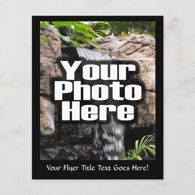 Benutzerdefiniertes Personalisiertes digitales Fot Flyer (Vorne)