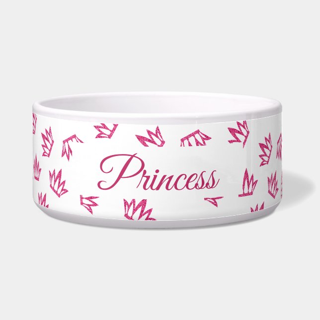 Benutzerdefiniertes Personalisiertes Dog Katzen Ha Napf (Vorderseite)