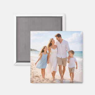 Benutzerdefiniertes personalisiertes Familienfoto Magnet