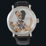 Benutzerdefiniertes Personalisiertes Foto Armbanduhr<br><div class="desc">Benutzerdefinierte Personalisierte Foto-Überwachung</div>